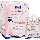 Dr. Fischer Makeup Remover Wipes - Sensitive Skin Formula, Individually Sealed, No Rinse, Eyes and Face Safe (30)