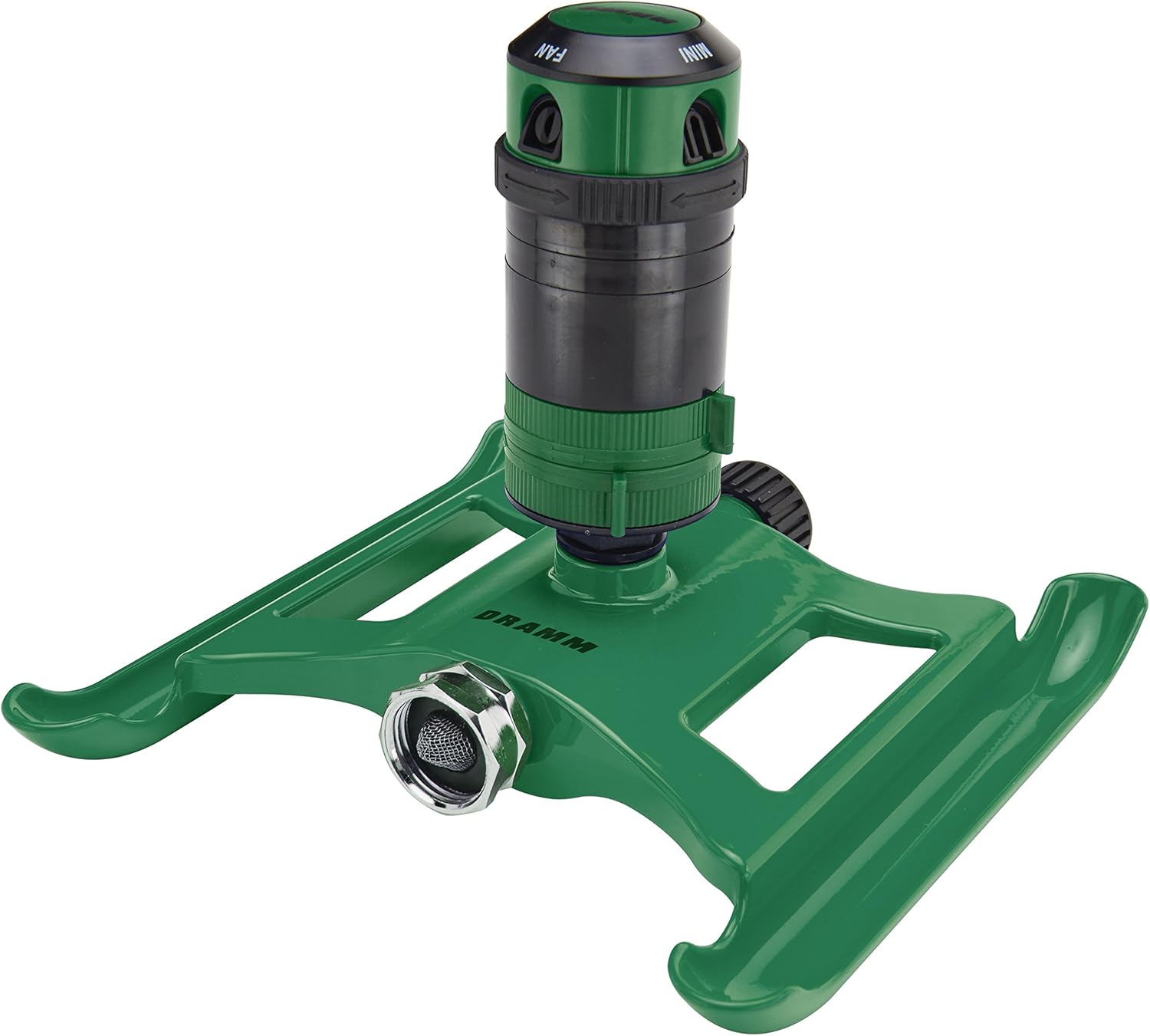 Dramm 15093 Gear Drive Sprinkler, Yellow : Garden & Outdoor