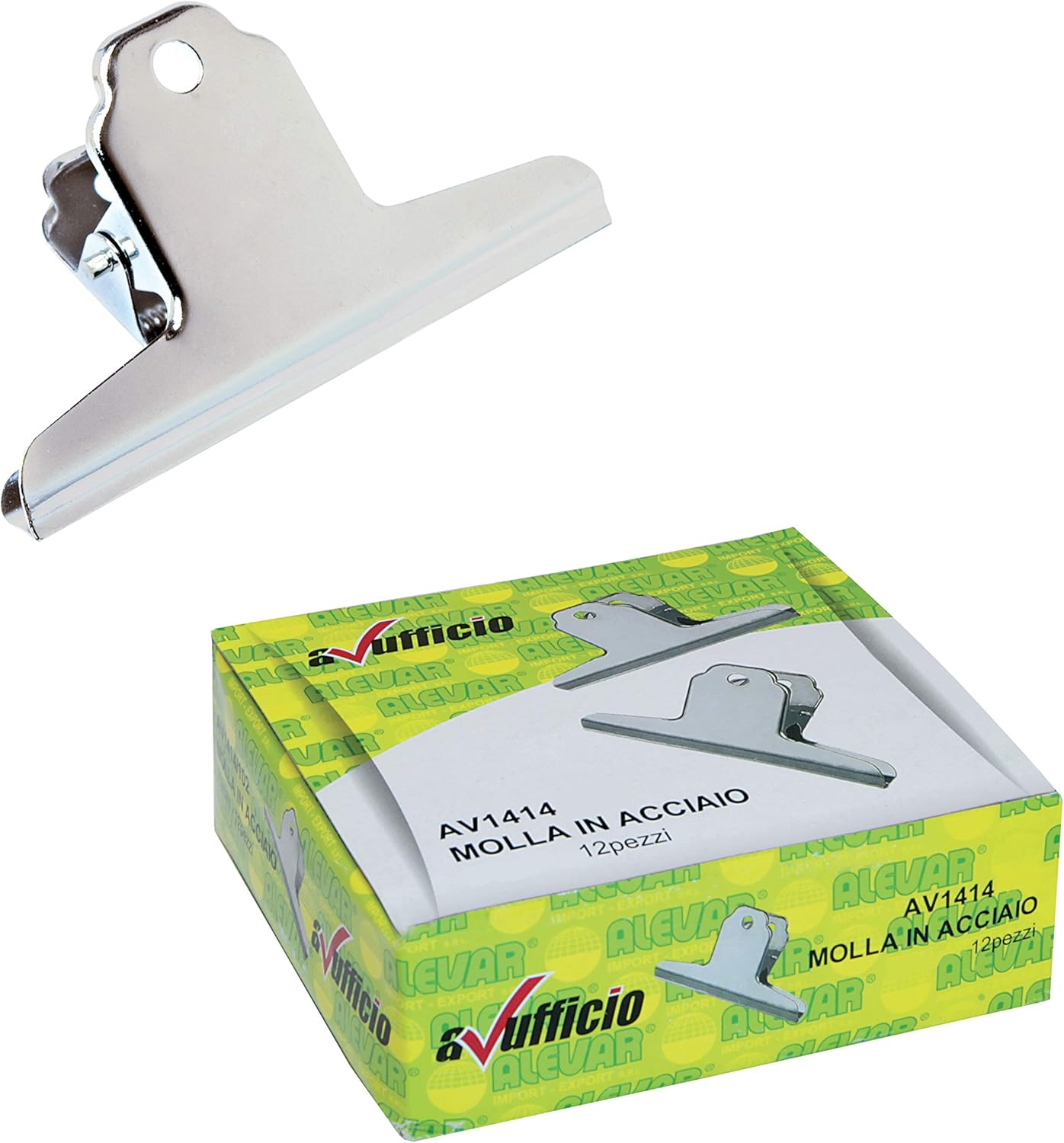 85 Molle Fermacarte Colorate - 15MM, 19MM, 25MM Per Documenti E Alimenti - Foto 3