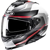 HJC i71 Nior Natural Motorcycle Helmet, DOT Approved (MC1SF, Large)