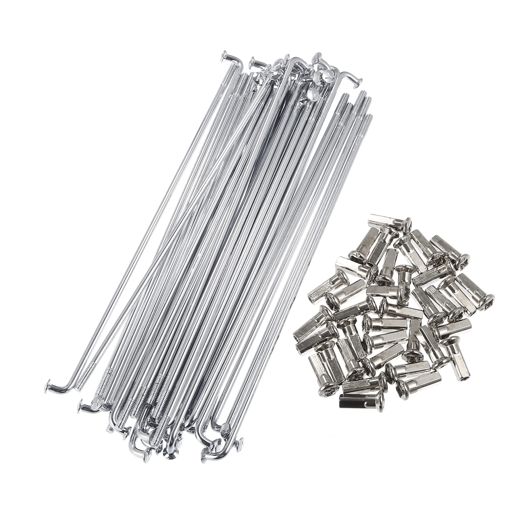 A ABSOPRO Motorcycle Wheel Spokes with Nipples 3.5mm Thread 170mm (Set of 36)