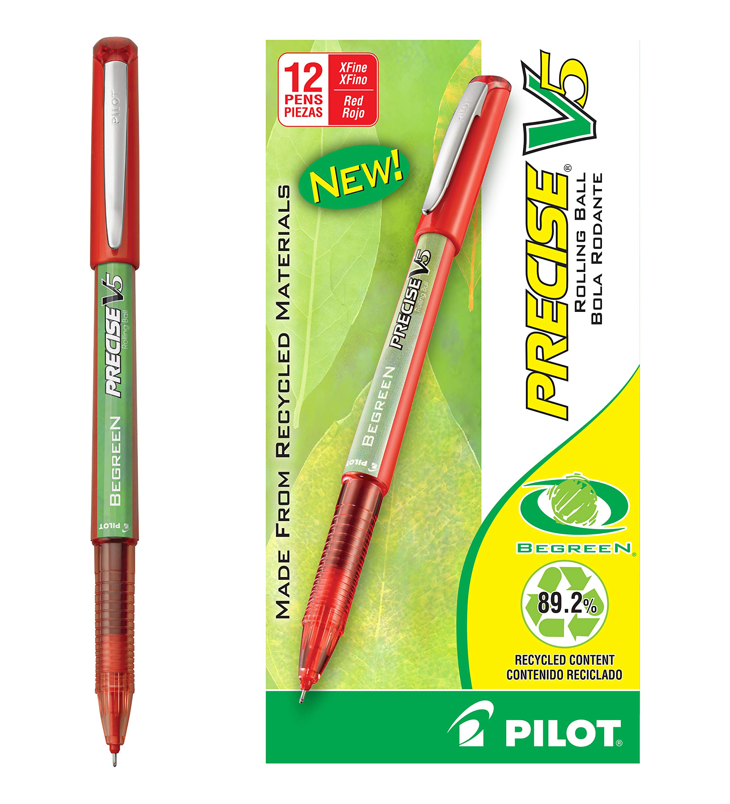 Pilot BeGreen Precise V5 Rolling Ball Bolígrafos Pun (J6SG)