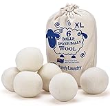 Handy Laundry Wool Dryer Balls - Natural Fabric