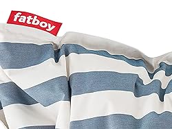 Fatboy Slim Outdoor Bean Bag Chair, Stripe Ocean
