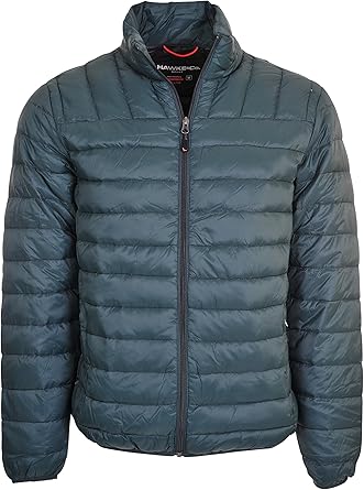hawke & co men's packable down puffer jacket