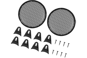 ACROPIX Grill Cover 8" Mesh Protector Car Speaker Cover Woofer Subwoofer Grill - Pack of 2