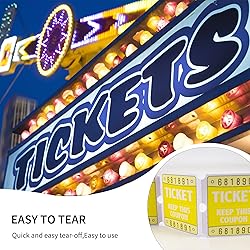 L LIKED Raffle Tickets Double Roll 2000 Tickets