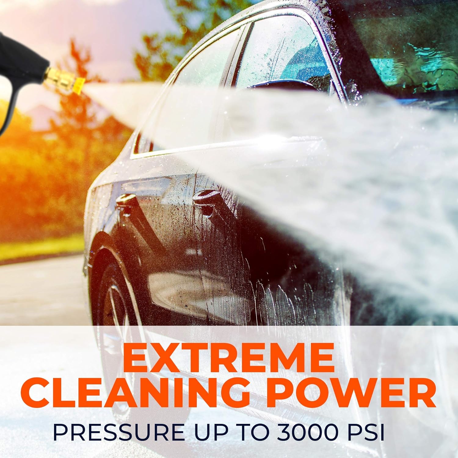 Scuddles | Foam Cannon | Foam Lance | Pressure Washer | Upgraded 2021 Model for Cars Full Kit Includes 3 Micro Fiber Towels and Sponge for Detailing Cars Or SUVS Pressure Washer Mega Set: Automotive