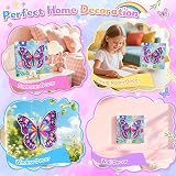 Nadolig 3D Butterfly Paint by Numbers Kit for Kids Girls 5-12 view 4