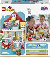 LEGO DUPLO Peppa Pig Family House 10467 5 Figures Montessori Toy for Toddlers view 10