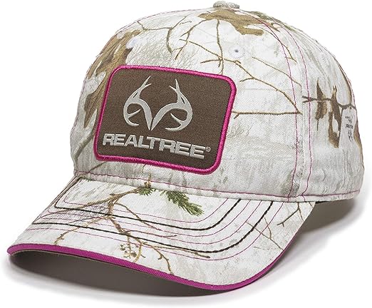 realtree snow camo hat