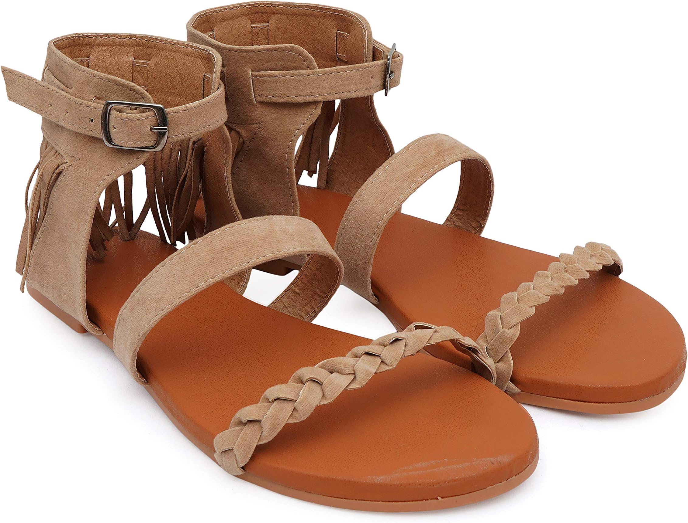 BK DREAM Women's Fashion Flat Sandals
