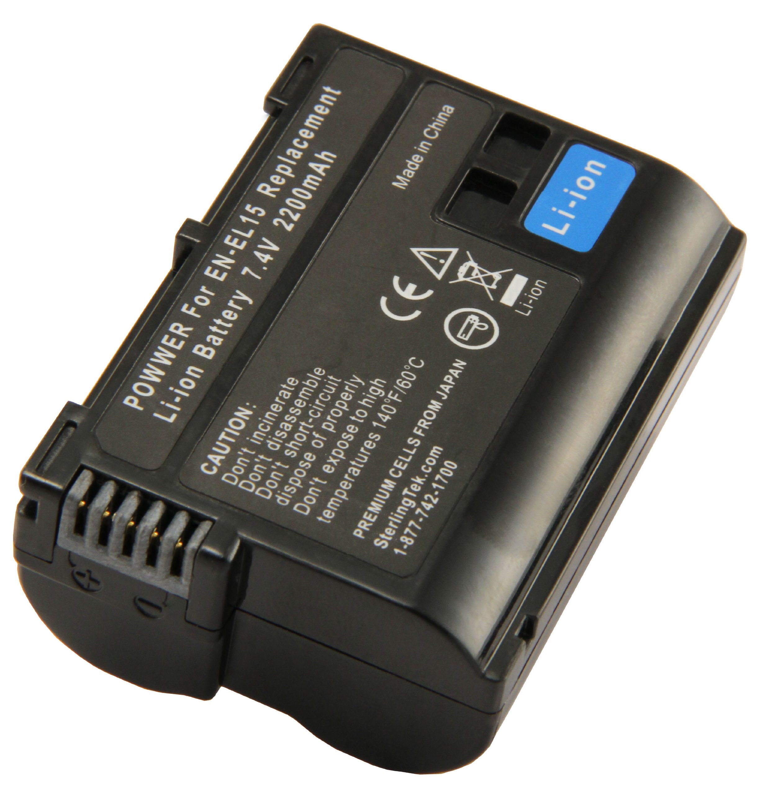 STK ENEL15 ENEL15a Battery for Nikon D7000, D7100, D7200, D850, D750