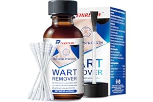 REAUA Skin Tag Removal Kit - 30ml at-Home Skin Tag Remover - 17% Salicylic Acid Wart Remover Freeze Off, Fast-Acting on Plantar Warts, Common Warts, Flat Wart, Corns and Genital Wart(1Pcs)-QY1A
