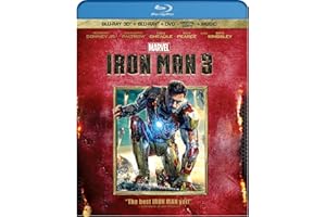 Iron Man 3 [Blu-ray 3D + Blu-ray + DVD + Digital Copy + Music]
