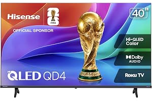 Телевизор Hisense 40 дюймов QD4SR Series Hi-QLED FHD Smart Roku