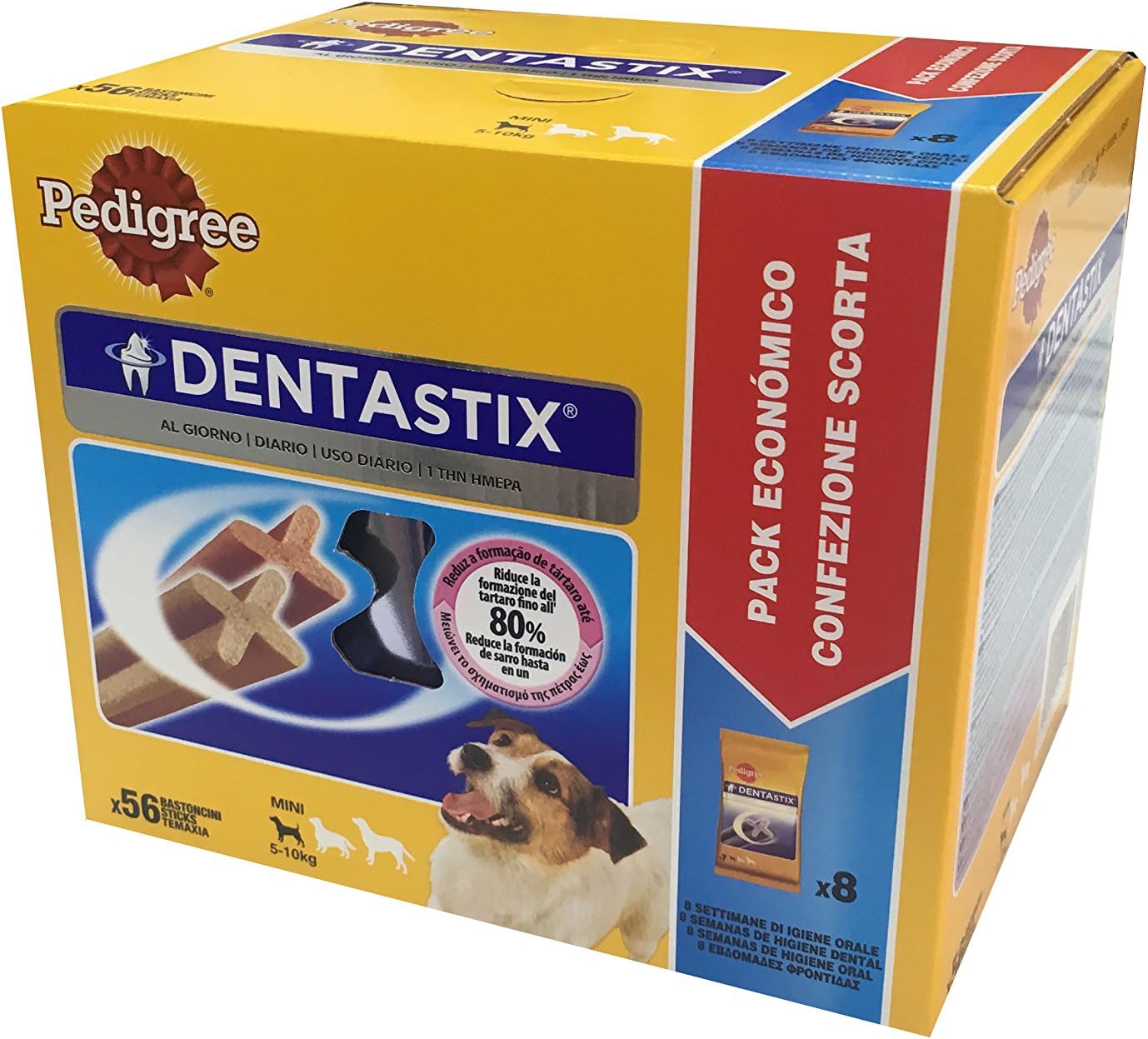 PEDIGREE DENTASTIX SMALL MULTIPACK X56