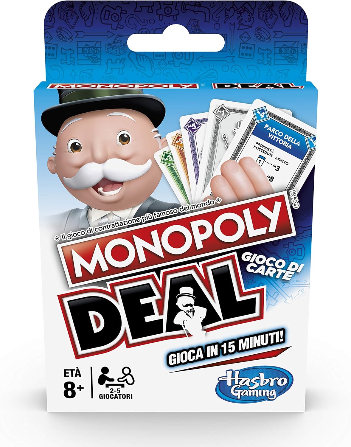 Hasbro Monopoly-E3113103 Deal, juego de cartas, multicolor, E3113103 , color/modelo surtido