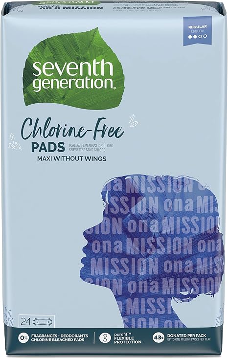 Amazon Com Seventh Generation Maxi Pads Regular Absorbency Chlorine Free 24 Count Packaging May Vary Health Personal Care Hey, shoutout to my happy eli you a field nigga, i'm a house slave ayyyyy! seventh generation maxi pads regular absorbency chlorine free 24 count packaging may vary