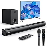 Karaoke Soundbar with Subwoofer for TV: Sound Bar