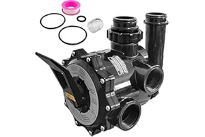 RDIYIN SP0715XR50 Control Valve Compatible with Hayward Pro Series Vari-Flo ，Replacement for DE Filter Multi-port Valve 2-Inch.（Black）