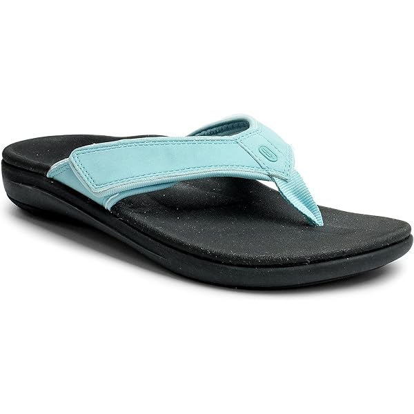 Spenco Chanclas De Apoyo Para Mujer, Azul (Hawaiian Blue