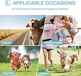 Avont 3 Pack Reusable Dog Diapers Washable Sanitary Wraps Medium 31-46 cm view 5