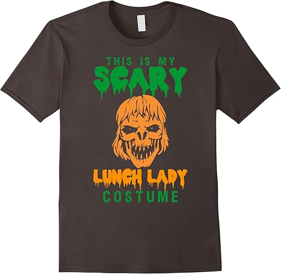This Is My Scary Lunch Lady Costume Halloween TShirt Clothing