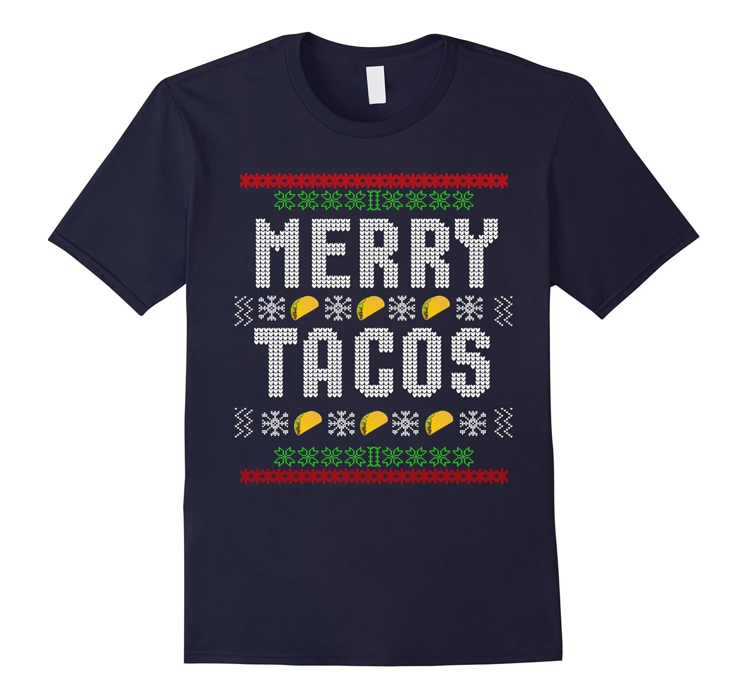 Merry Taco - Funny Ugly Christmas Sweater Shirt-ANZ