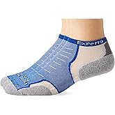 thorlos Experia Multi-Sport Thin Padded Low Cut 3 Pair Pack Socks Sockshosiery, Royal, Medium