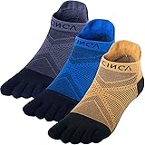 OrrinSports Toe Socks for Men Women 3 Pairs