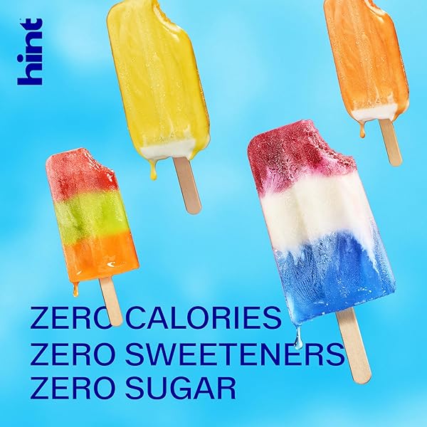 HINT FRUIT-INFUSED BOTTLED WATER, STAR SPANGLED VARIETY PACK – SUGAR FREE FLAVORED WATER WITH ZERO CALORIES, NATURAL FRUIT ESSENCES, AND NO ARTIFICIAL SWEETENERS – 16 FL OZ (PACK OF 12)