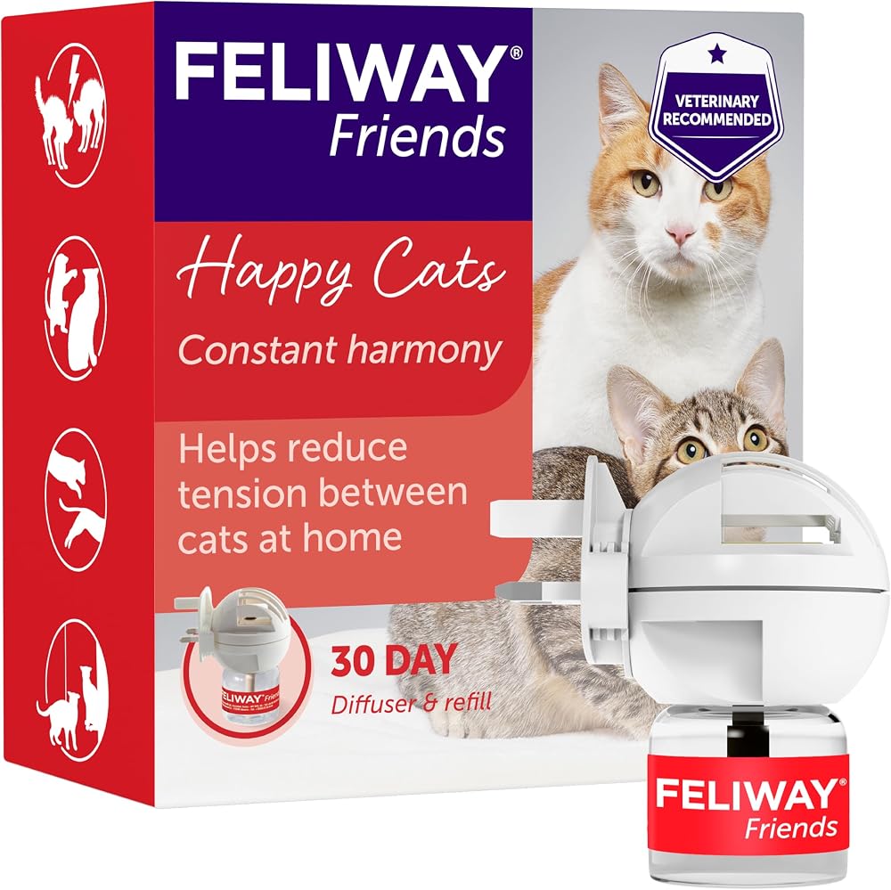 Feliway Friends 30 Day Cat Calming Diffuser Starter Kit 48ml