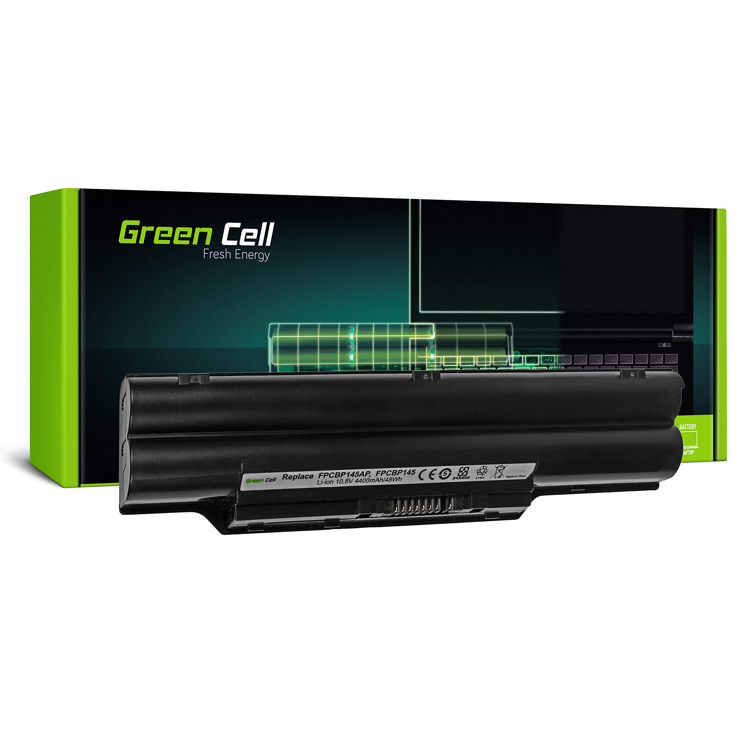Green Cell Laptop Battery FPCBP145 FPCBP145AP FPCBP219 FPCBP281 FPCBP282 FPCBP325 for Fujitsu LifeBook AH572 E751 E752 E781 E782 S710 S751 S752 S760 S761 S7S762 S782 S792 S7110 P701 P702 P770 P771