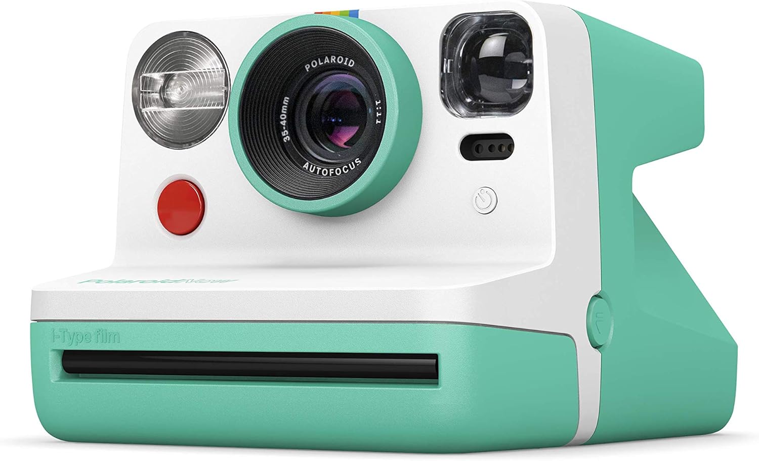mint polaroid camera