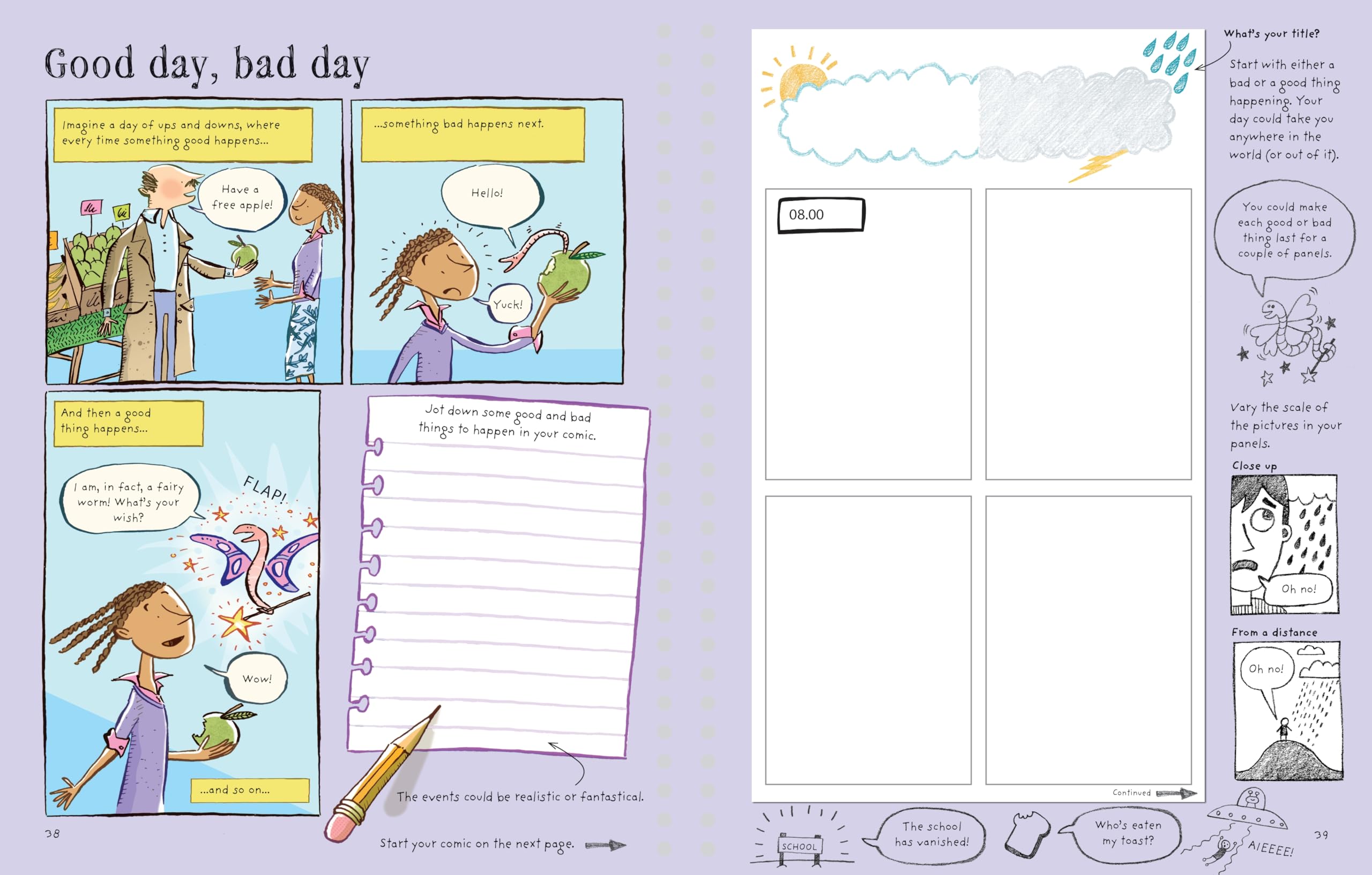 Write and Draw Your Own Comics (Write Your Own) Write and Draw Your Own Comics (Write Your Own) Spiral-bound Paperback