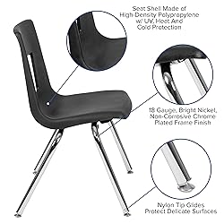 Flash Furniture Mickey Advantage Black Student