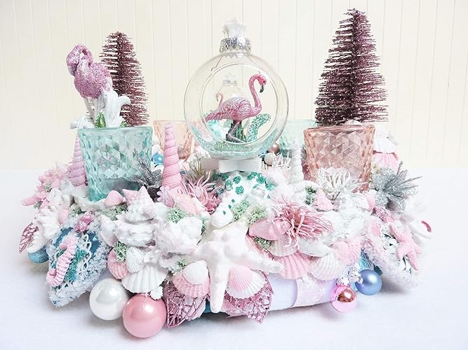 Luxus Adventskranz Karibik Sweet Flamingo Deko Advent