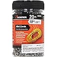Keeper Corporation 06053-10 Mini Bungee Cord Jar, 20 Count (1 Pack)