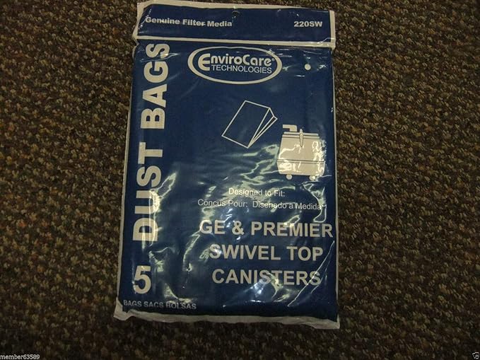 General Electric GE & Premier Swivel Top Canister Vacuum