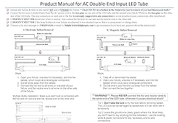 Fulight Type B & Rotatable LED F15T8 Tube