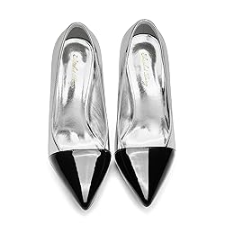 Elisabet Tang Elegant Women's Pumps Two-Tone 4 inch