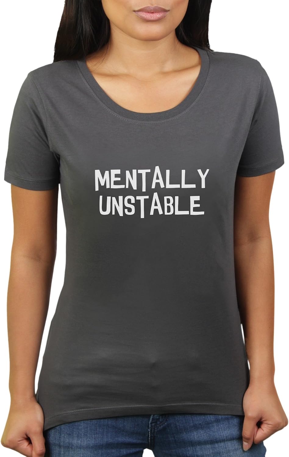 Ich Liebe Mental Instabile Frauen Ironische Meme T-Shirt