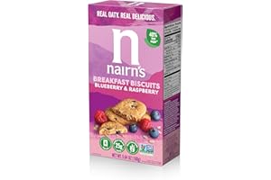 Nairn's Gluten Free Blueberry and Raspberry Breakfast Biscuits, 5.64oz