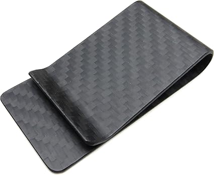 Carbon Fiber Money Clip - Black Matte 