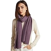 GreenMount Women's Cashmere Shawls 100% Cashmere Knit Soft Warm Winter Extra Large Scarf for Women Plant Dyeing