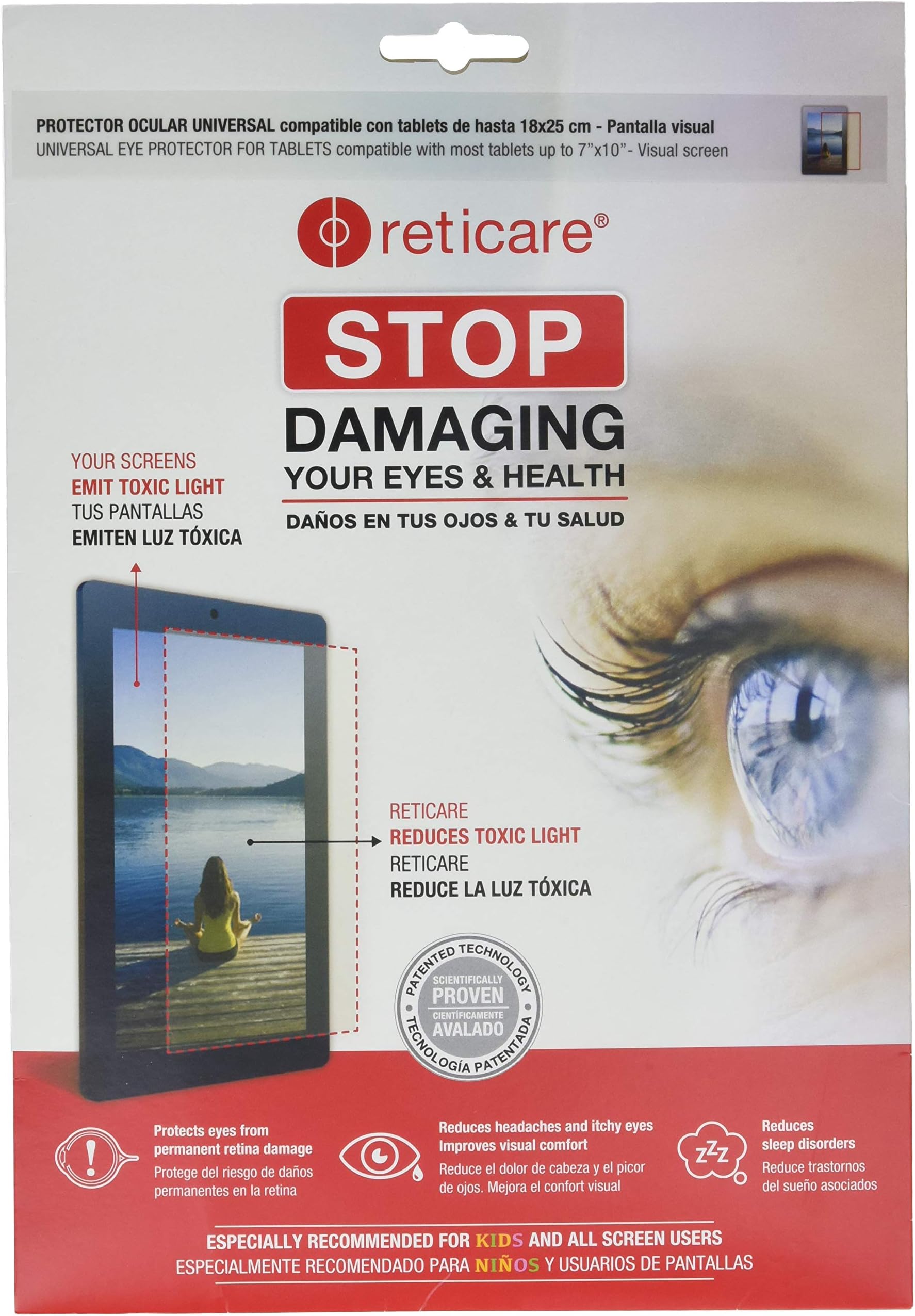 RETICARE UNIVERSAL TABLET INTENSIVE ALTA CALIDAD RESISTENTE DURADERO ALTA CALIDAD RESISTENTE DURADER