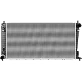 SCITOO Engine Coolant Radiator for Ford Lincoln Expedition F-150 | fit for Expedition 1997-2002|fit for F-150 1997-2003|fit for F-150 Heritage 2004|for F-250 1997-1999|Aluminum Radiator|2136