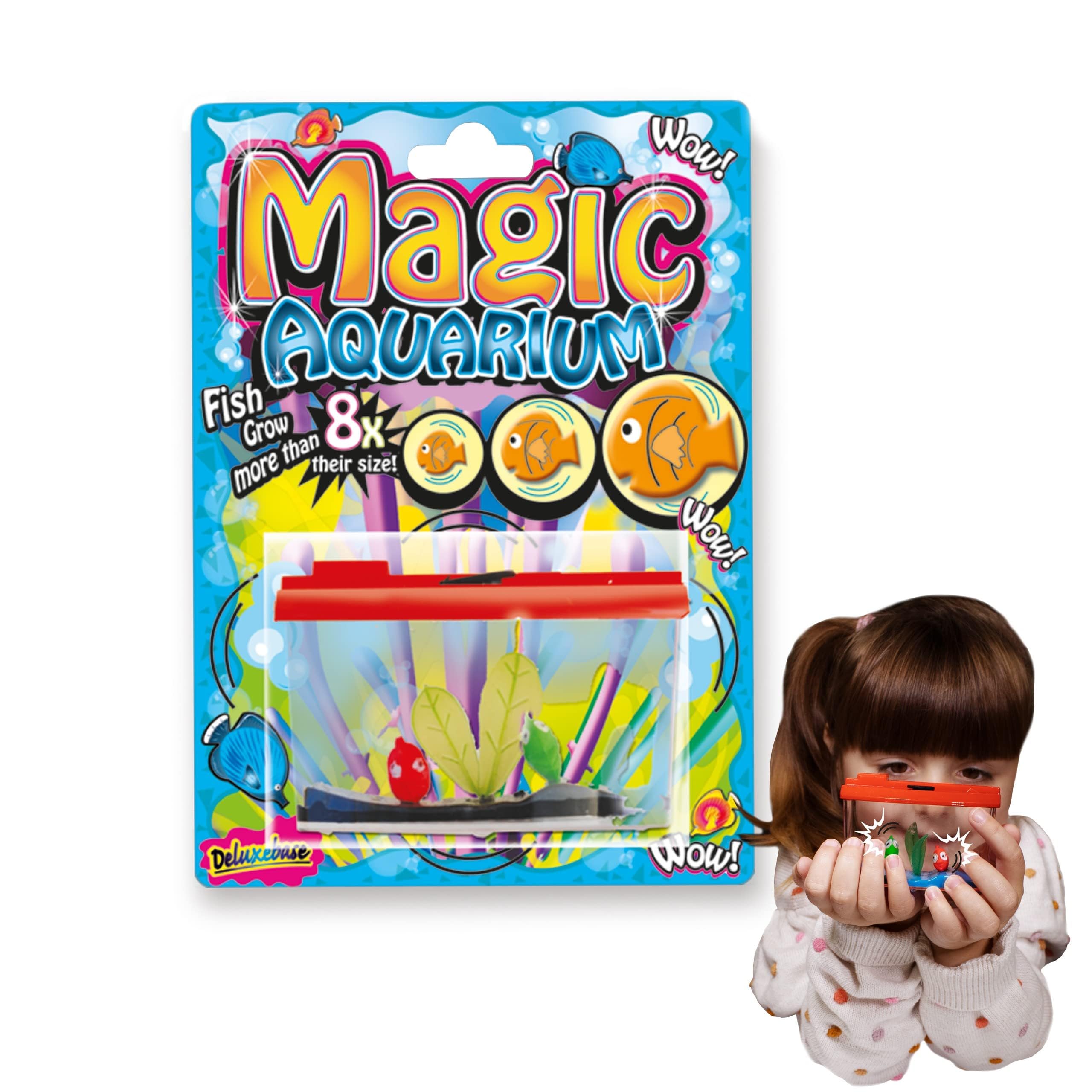 Magic Aquarium - Reef Fish from Deluxebase. Grow your own fish in this toy fish tank kit for kids