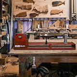 Lumber Jack SWL350 Wood Lathe 370W Induction Motor 1000mm Between Centres view 6